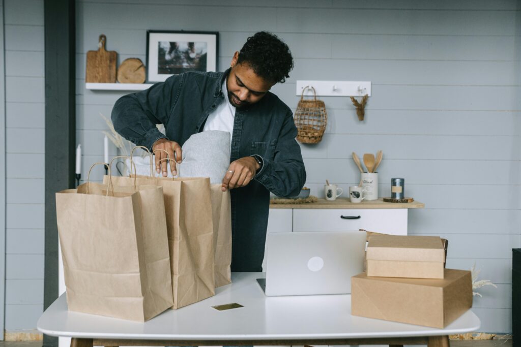 Business owner reaching his e-commerce growth potential