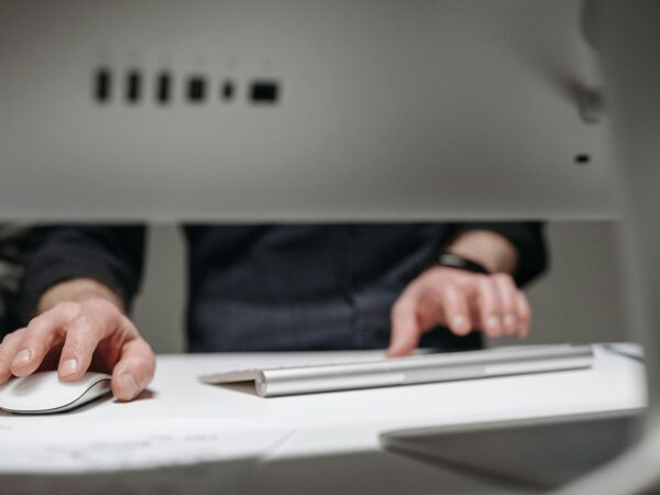 A business owner exploring AI tools for small business