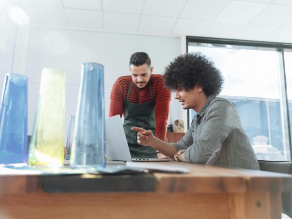 Business owner building consistent business habits